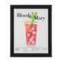 15432 - Bloody Mary by Mercana Studio a Hand Embelished Textured Framed Art Print Matted under Glass