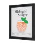15435 - Midnight Stinger by Mercana Studio a Hand Embelished Textured Framed Art Print Matted under Glass