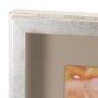 15446 - Subtle Florals I by Mercana Studio a Hand Embelished Textured Framed Art Print Matted under Glass