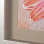 15446 - Subtle Florals I by Mercana Studio a Hand Embelished Textured Framed Art Print Matted under Glass