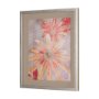 15447 - Subtle Florals II by Mercana Studio a Hand Embelished Textured Framed Art Print Matted under Glass