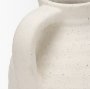 70991 - Tyrus Medium Textured Matte White w/ Speckling Ceramic Vase