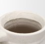 70992 - Tyrus Large Textured Matte White w/ Speckling Ceramic Vase