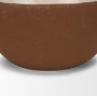 70994 - Tryna Large Beige w/ Matte Brown Ceramic Vase