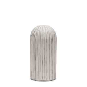 Ummi Small Off White w/ Gray Antiquing Ceramic Vase