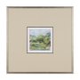 15428 - Vibrant View I by Mercana Studio a Hand Embelished Textured Framed Art Print Matted under Glass
