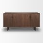 71012 - Varenna 4 Door Dark Brown Wood w/ Rope Handles Sideboard