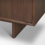71012 - Varenna 4 Door Dark Brown Wood w/ Rope Handles Sideboard