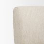 71017 - Vyra Dark Brown Wood w/ Cream Fabric Accent Chair
