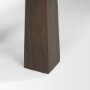 71019 - Wolcott Rectangular Dark Brown Solid Wood Bench