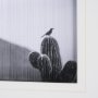 15466 - On Guard by Nathan Larson a Hand Embelished Textured Framed Photo Art Print Matted under Glass