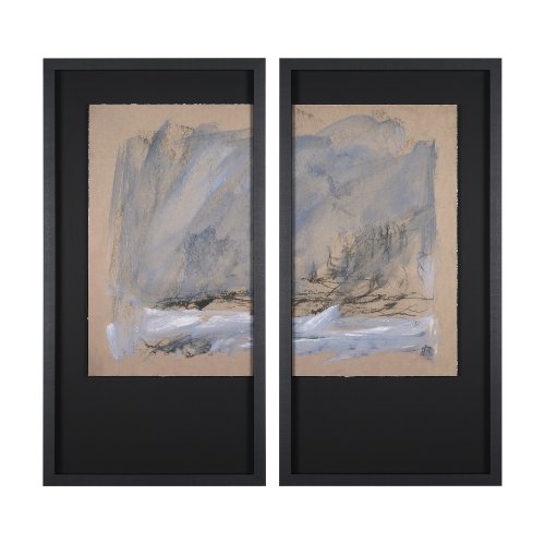 15468 - Abstract Landscape by Mercana Studio a Framed Art Print