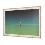 15469 - Wired Finch by Nathan Larson a Hand Embellished Framed Photo Art Print Matted under Glass