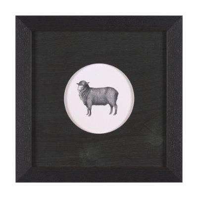 15490 - Down On The Farm II by Wild Apple Portfolio a Framed Art Print Matted under Glass