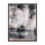 102639-FL - Merge Framed Canvas by Morgan McLaren a Hand Embellished Textured Framed Canvas