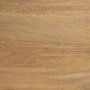 70867 - Shima Round Light Brown Wood W/Arched Legs Coffee Table