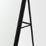 70908 - Tillie Oblong Matte Black Metal Standing Floor Mirror