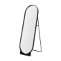 70908 - Tillie Oblong Matte Black Metal Standing Floor Mirror
