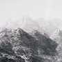 15461 - Road to Old West BW by Nathan Larson a Hand Embellished Framed Photo Art Print Matted under Glass