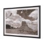 15462 - Monument Valley II Sepia by Debra Van Swearingen a Hand Embellished Framed Photo Art Print Matted un