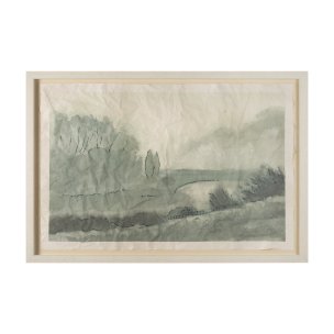 Off By The River by Mercana Studio a Hand Embellished Framed Art Print Matted under Glass