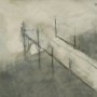 15472 - Down By The Dock by Mercana Studio a Hand Embellished Framed Art Print Matted under Glass