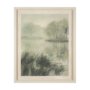 15473 - Over At The Lake by Mercana Studio a Hand Embellished Framed Art Print Matted under Glass