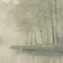 15473 - Over At The Lake by Mercana Studio a Hand Embellished Framed Art Print Matted under Glass