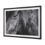 15493 - Mustang by Nathan Larson a Hand Embellished Framed Photo Art Print Matted under Glass