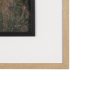 15498 - Longhorn 5 by Gary Blatter a Hand Embellished Framed Photo Art Print Matted under Glass