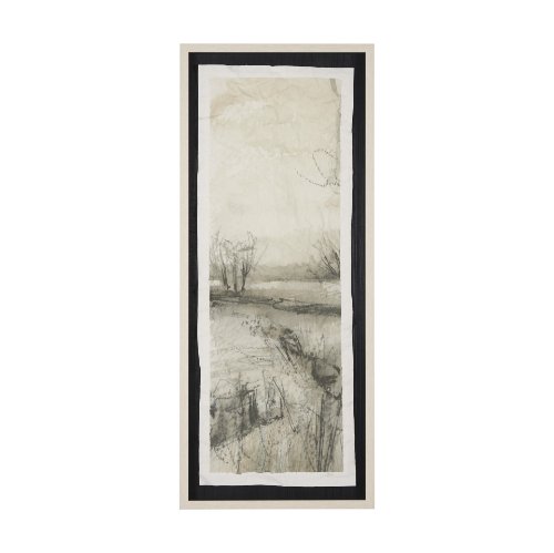 15499 - Beyond the Rain I by Mercana Studio a Hand Embellished Framed Art Print Matted under Glass