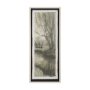 15500 - Beyond the Rain II by Mercana Studio a Hand Embellished Framed Art Print Matted under Glass