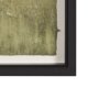 15503 - Rolling Fields I Hand Embellished Black Framed Watercolor Art Print on Paper Mounted with Backing