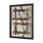 15507 - Besmirched II by Studio M a handmade Original Framed Artwork under Glass