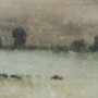 15515 - Rolling Fields I Hand Embellished Brown Framed Watercolor Art Print on Paper Mounted with Backing