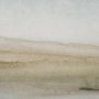 15516 - Rolling Fields II Hand Embellished Brown Framed Watercolor Art Print on Paper Mounted with Backing
