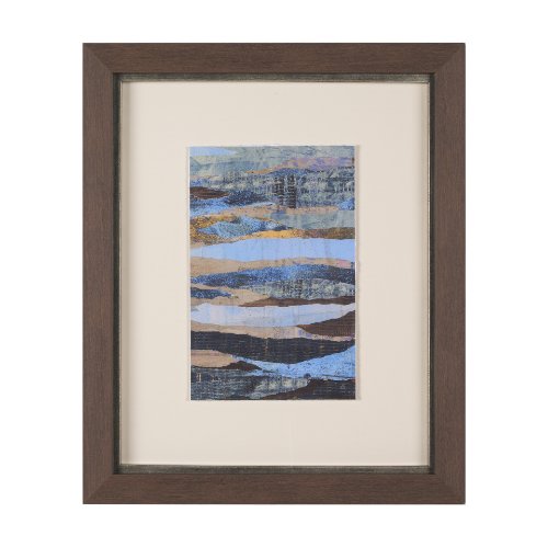 15519 - Off In The Distance I by Mercana Studio a Hand Embellished Framed Art Print Matted under Glass