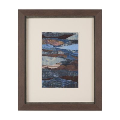 15521 - Off In The Distance III by Mercana Studio a Hand Embellished Framed Art Print Matted under Glass