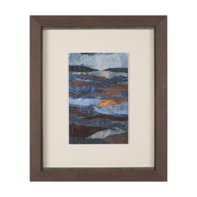 15522 - Off In The Distance IV by Mercana Studio a Hand Embellished Framed Art Print Matted under Glass