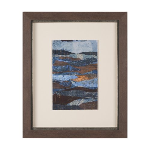 15522 - Off In The Distance IV by Mercana Studio a Hand Embellished Framed Art Print Matted under Glass