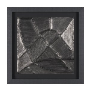 Spelter by Studio M a handmade Original Framed 3D Textured Artwork under Glass