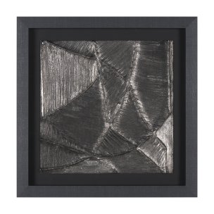 Spelter by Studio M a handmade Original Framed 3D Textured Artwork under Glass