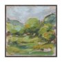 102640-FS - Vibrant View I by Mercana Studio a Hand Embellished Textured Canvas