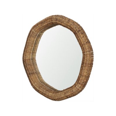 70919 - Warrick 36" Woven Water Hyacinth Mirror