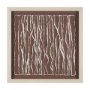 15517 - Tattered Waves I by Studio M a handmade Original Framed 3D Textured Artwork under Glass