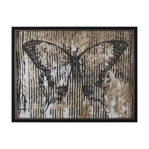 15523 - Papillon I by Mercana Studio a Hand Embellished Framed Art Print