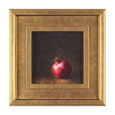 15527 - Lonely Pomegranate by Mercana Studio a Hand Embellished Framed Art Print