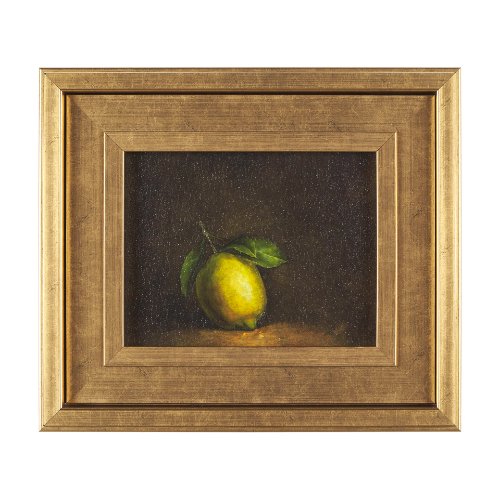 15528 - Lonely Lime by Mercana Studio a Hand Embellished Framed Art Print