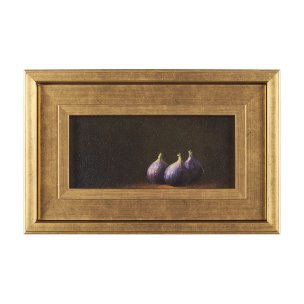Lonely Figs by Mercana Studio a Hand Embellished Framed Art Print