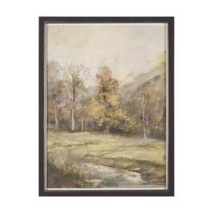 Old Style Landscape I by Mercana Studio a Hand Embellished Framed Art Print